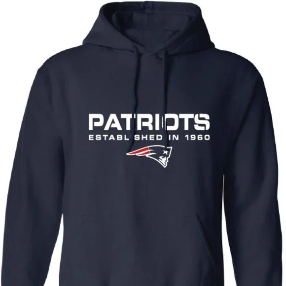 New England Patriots Bill Belichick Established 1960 Hooded Sweatshirt  Hoodie